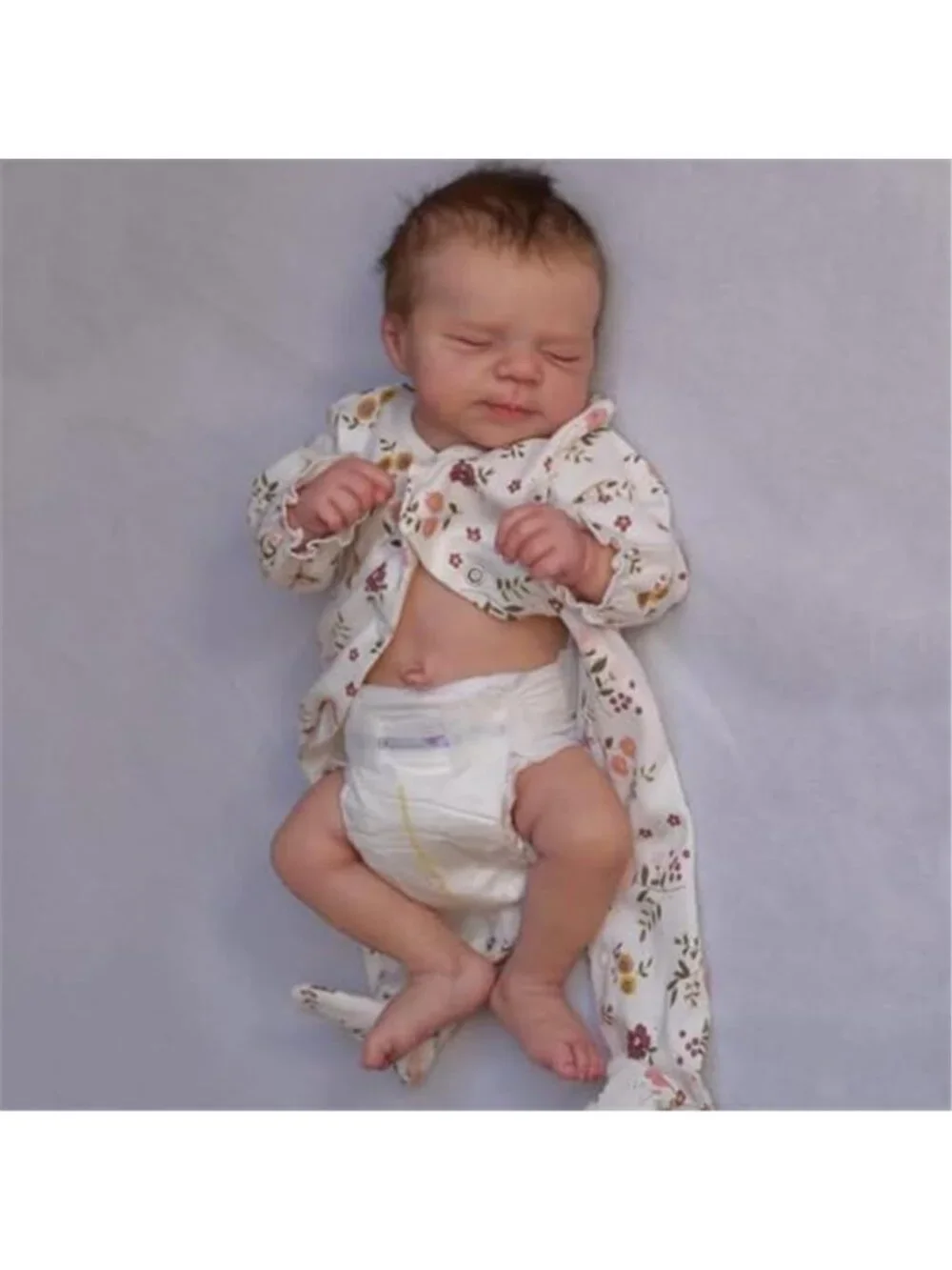 18 Inch Full Body Vinyl Reborn Baby Boy Doll Realistic Soft Skin Poseable